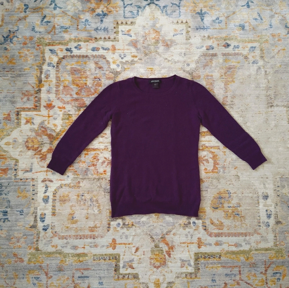 Ann Taylor Cashmere Sweater
